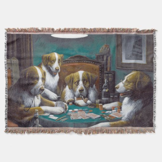 Couverture Chiens jouant au poker Cassius Marcellus Coolidge  (Devant)