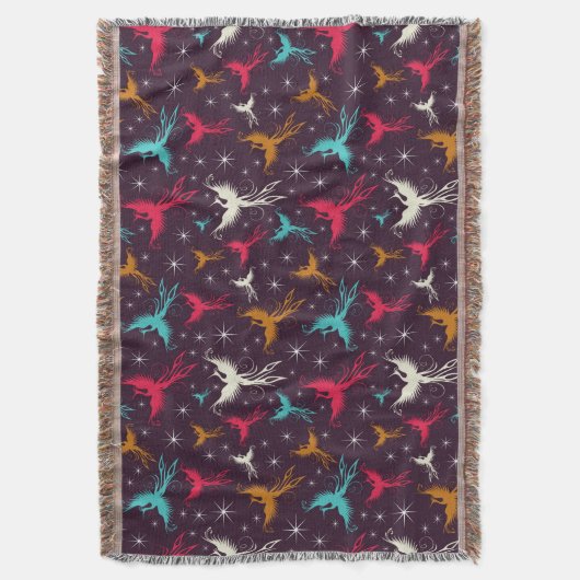 Couverture Chiffre motif d'oiseaux de Phoenix (devant Vertical)