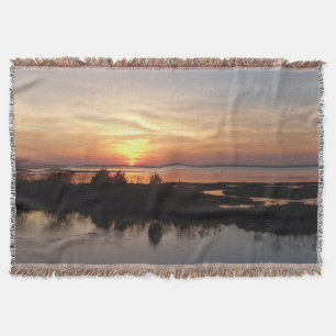 Couverture Chincoteague Sunset II Virginia Paysage