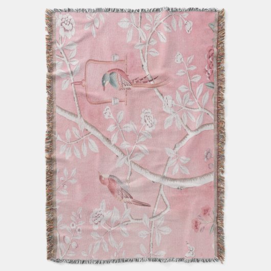 Couverture Chinoiserie rose (devant Vertical)