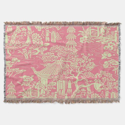 Couverture Chinoiserie rose (Devant)