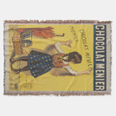 Couverture Chocolat Menier Petite fille Mur écriture (Devant)