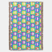 Couverture Chouette colorée Motif (devant Vertical)