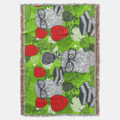 Couverture Chouette en roses rouges (devant Vertical)