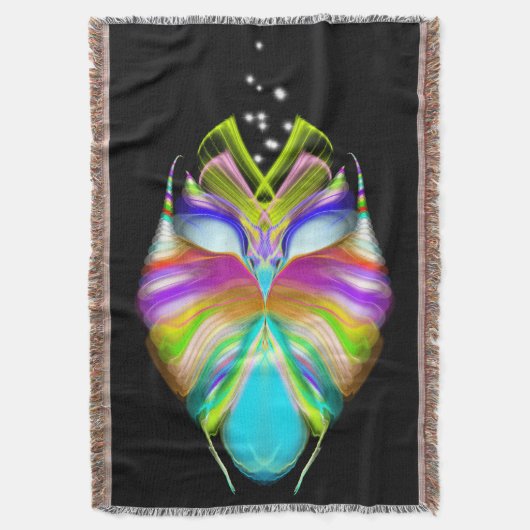 Couverture Chouette Oracle noire et multicouleur (devant Vertical)
