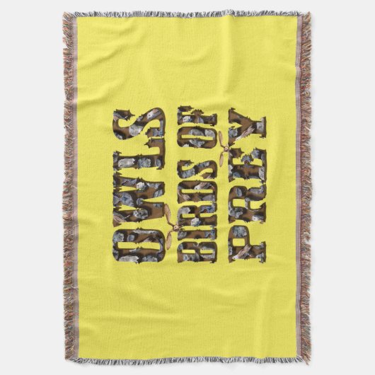 Couverture Chouettes Oiseaux De Prey, (devant Vertical)