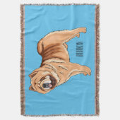 Couverture Chow Chow dog cartoon (devant Vertical)