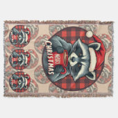 Couverture Christmas Raccoon Cocoa Cheer (Devant)