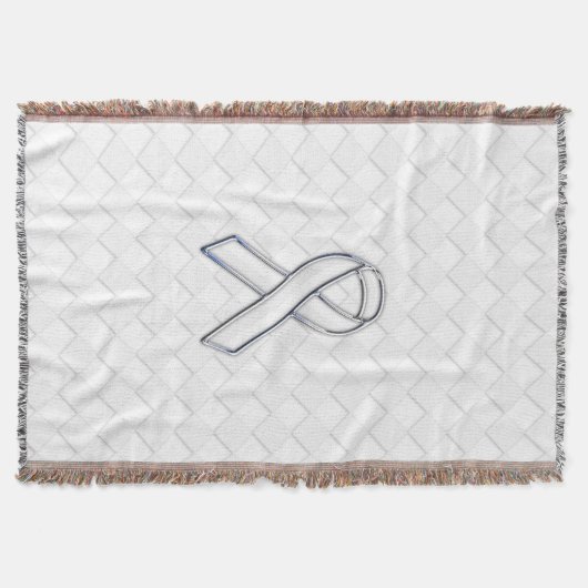 Couverture Chrome White Ribbon Sensibilisation sur les Checke (Devant)