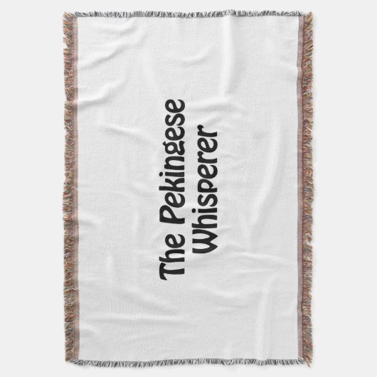 Couverture chuchoter de pekingese (devant Vertical)