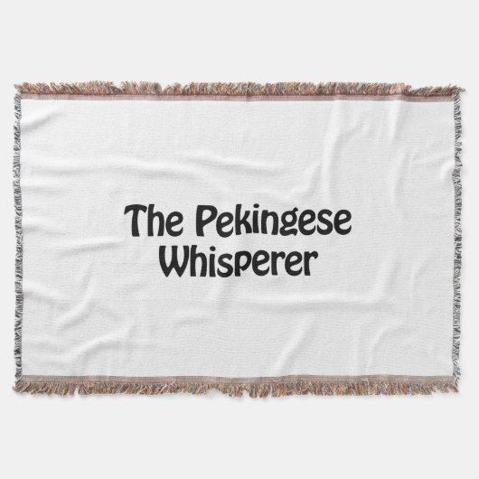 Couverture chuchoter de pekingese (Devant)