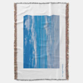 Couverture Ciel bleu avec flux nuageux (devant Vertical)