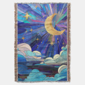 Couverture Ciel nocturne - Art numérique Mosaic (devant Vertical)