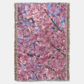 Couverture Ciel Rose aux Fleurs de Cerisier (devant Vertical)