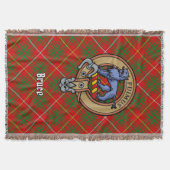 Couverture Cimier du clan Bruce sur tartan (Devant)