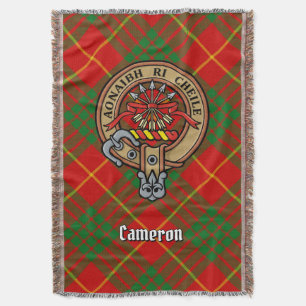 Couverture Cimier du clan Cameron sur tartan