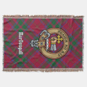 Couverture Cimier du clan MacDougall sur tartan (Devant)