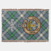 Couverture Cimier du clan MacDowall sur tartan (Devant)