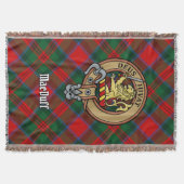 Couverture Cimier du clan MacDuff sur tartan (Devant)