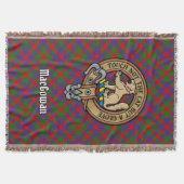 Couverture Cimier du clan MacGowan sur tartan (Devant)