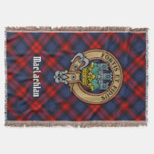 Couverture Cimier du clan MacLachlan sur tartan (Devant)