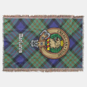 Couverture Cimier du clan MacLaren sur tartan (Devant)