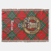 Couverture Cimier du clan MacLean sur tartan (Devant)