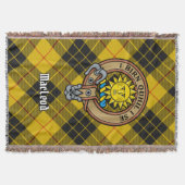 Couverture Cimier du clan MacLeod de Lewis sur tartan (Devant)