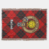Couverture Cimier du clan MacLeod de Raasay sur tartan (Devant)