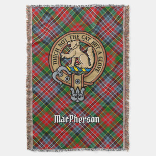 Couverture Cimier du clan MacPherson sur tartan