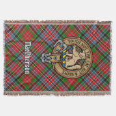 Couverture Cimier du clan MacPherson sur tartan (Devant)