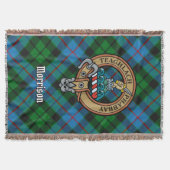 Couverture Cimier du clan Morrison sur tartan de chasse (Devant)