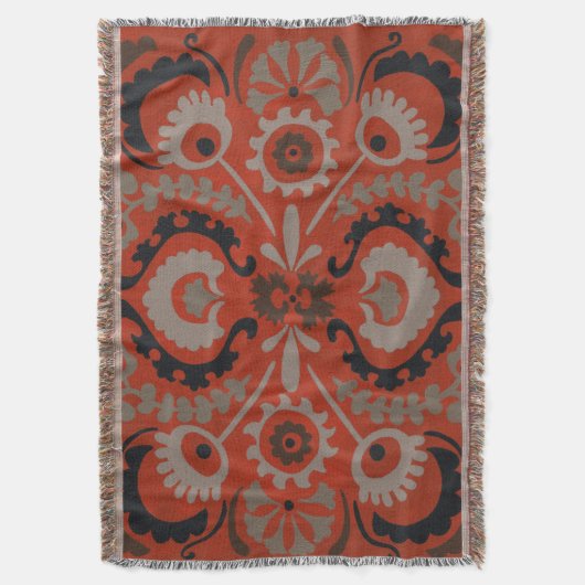 Couverture Cinnabar Suzani I (devant Vertical)