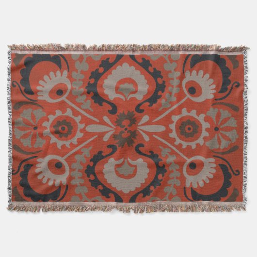 Couverture Cinnabar Suzani I (Devant)