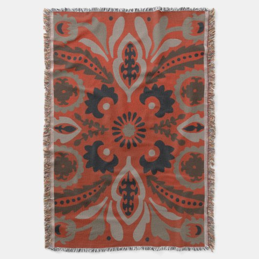 Couverture Cinnabar Suzani II (devant Vertical)