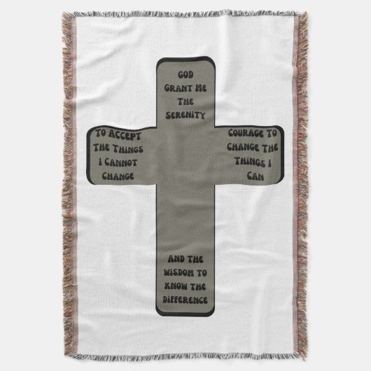 Couverture Citation croisée de prière de sérénité (devant Vertical)