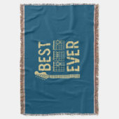 Couverture Citations grand-père | Meilleure guitare papa jama (devant Vertical)