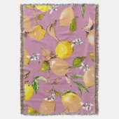 Couverture citrons aquarelle 24 (devant Vertical)