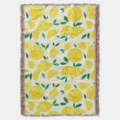 Couverture citrons d'aquarelle - jaune et vert (devant Vertical)