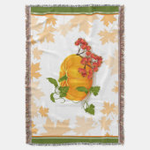 Couverture Citrouille, baies, feuilles, chute de la frontière (devant Vertical)