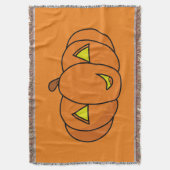 Couverture Citrouille d'Halloween souriante mignonne (devant Vertical)