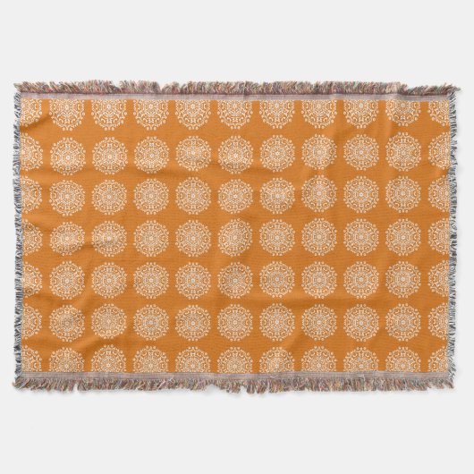 Couverture Citrouille Pie Mandala (Devant)