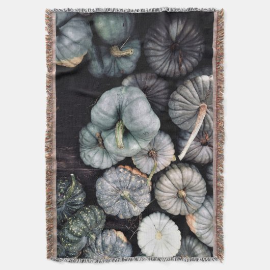 Couverture Citrouilles verts turquoises (devant Vertical)