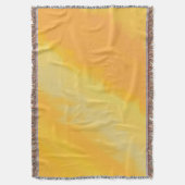Couverture Citrus Sunny Orange Aquarelle  (devant Vertical)