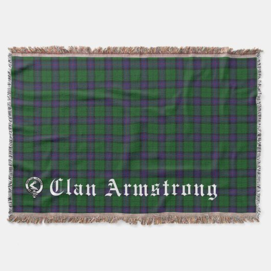 Couverture Clan Armstrong Tartan (Devant)
