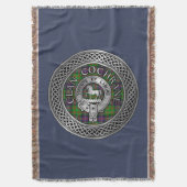 Couverture Clan Cochrane Crest & Tartan Knot (devant Vertical)
