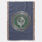 Couverture Clan Colquhoun Crest & Tartan Knot (devant Vertical)