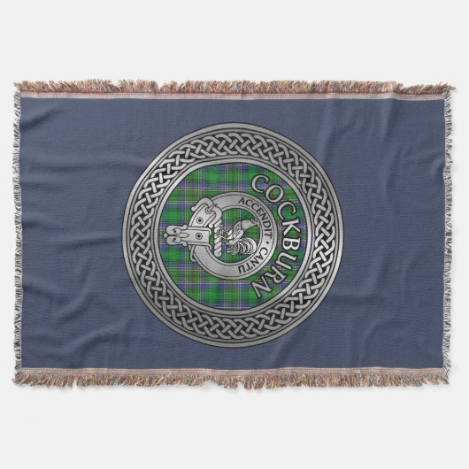 Couverture Clan Colquhoun Crest & Tartan Knot (Devant)