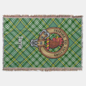 Couverture Clan Currie Rooster Crest over Tartan (Devant)