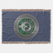 Couverture Clan Davidson Crest & Tartan Knot (Devant)